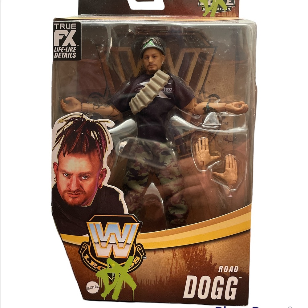 WWE Elite Legends Road Dogg D Generation X Outlaws Series 14 DX Army Mattel